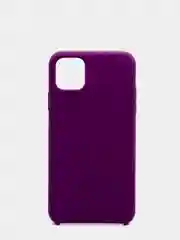 Фиолетовый чехол Silicone Case силиконовый с микрофиброй IPhone 5/5s/SE 6/6s 7/8 7+/8+ X/XS / 11 / 12