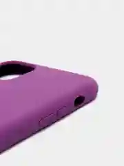 Фиолетовый чехол Silicone Case силиконовый с микрофиброй IPhone 5/5s/SE 6/6s 7/8 7+/8+ X/XS / 11 / 12
