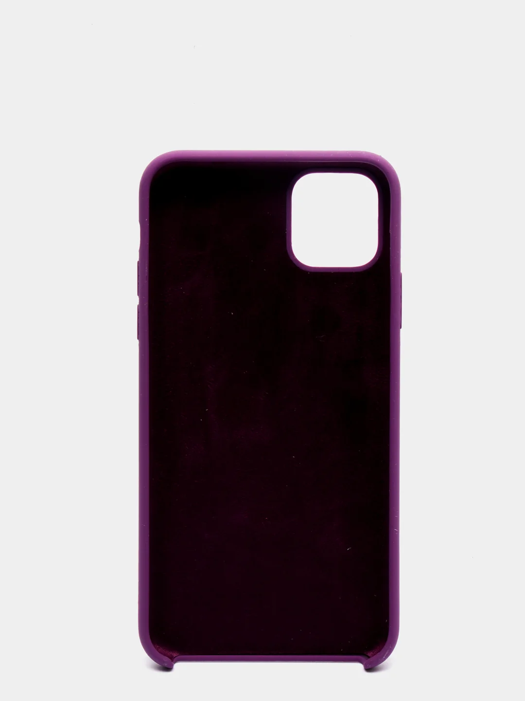 Фиолетовый чехол Silicone Case силиконовый с микрофиброй IPhone 5/5s/SE 6/6s 7/8 7+/8+ X/XS / 11 / 12