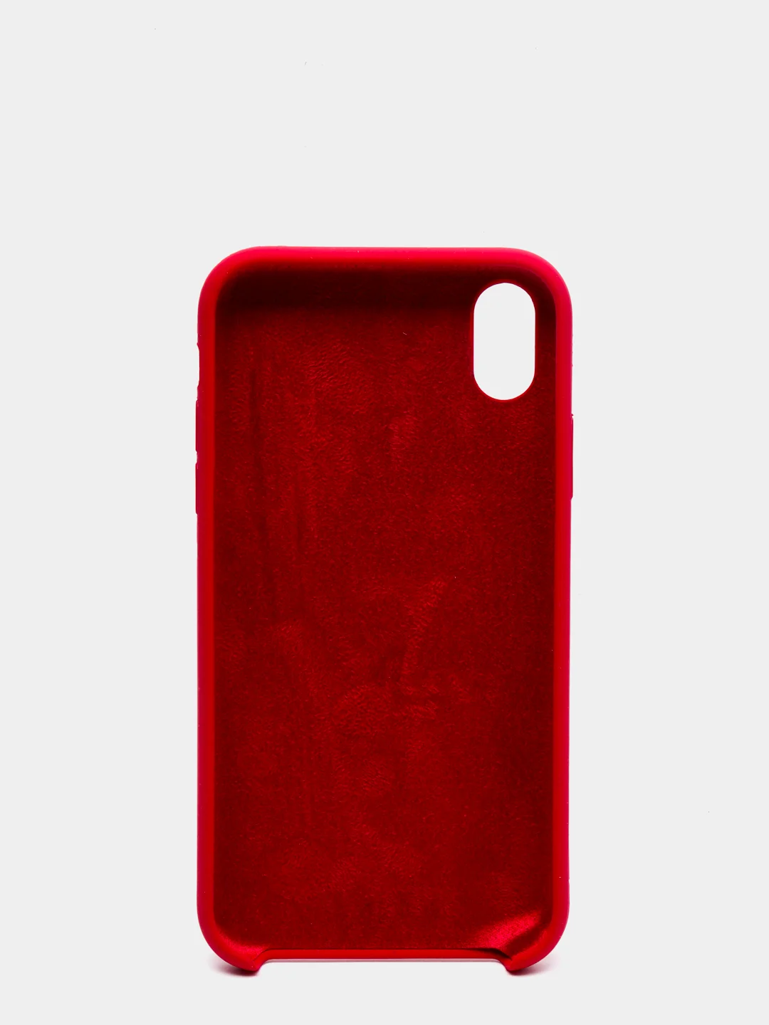 Багровый чехол Silicone Case силиконовый с микрофиброй IPhone 5/5s/SE 6/6s 7/8 7+/8+ X/XS / 11 / 12