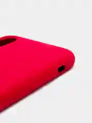 Багровый чехол Silicone Case силиконовый с микрофиброй IPhone 5/5s/SE 6/6s 7/8 7+/8+ X/XS / 11 / 12