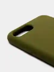 Зеленый чехол Silicone Case силиконовый с микрофиброй IPhone 5/5s/SE 6/6s 7/8 7+/8+ X/XS / 11 / 12