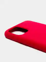 Багровый чехол Silicone Case силиконовый с микрофиброй IPhone 5/5s/SE 6/6s 7/8 7+/8+ X/XS / 11 / 12