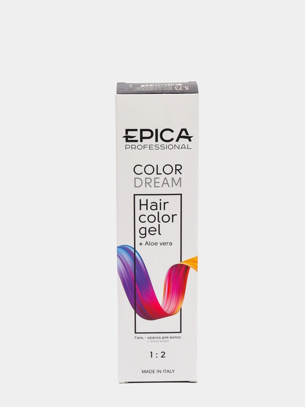 Epica colordream 5.73 Гель-краска светлый шатен шоколадно-золотистый, 100 мл