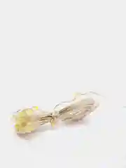 Серебряный светодиодная гирлянда на батарейках. Длина 2 м, 3 м