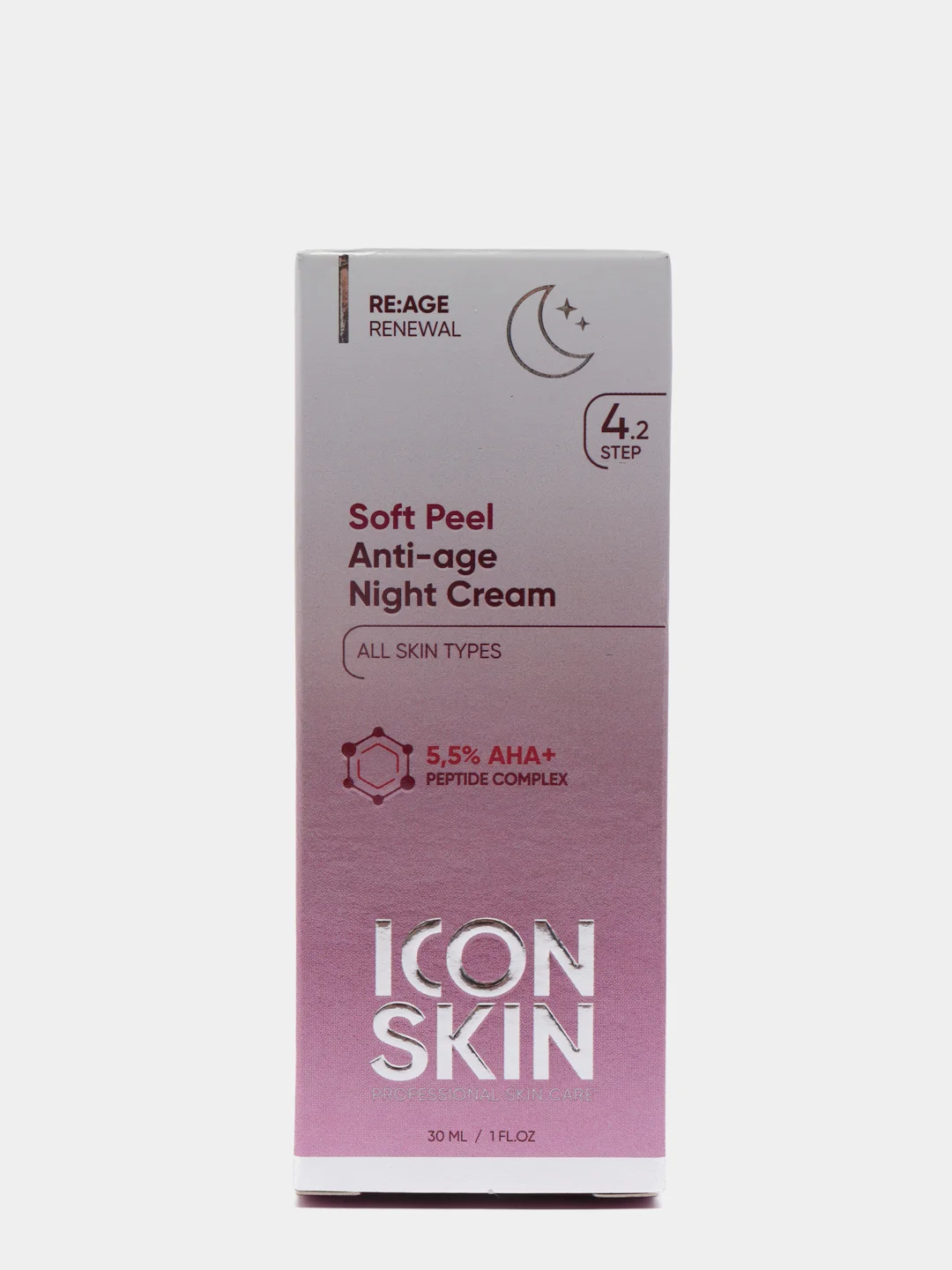 ICON SKIN Омолаживающий ночной крем Soft Peel, 30 мл