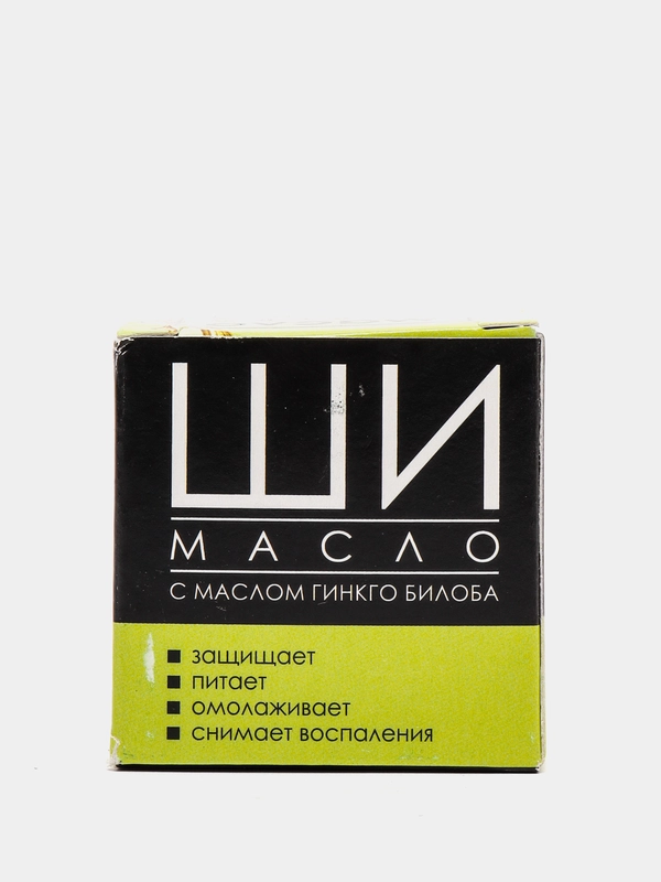 Масло Ши для увлажнения кожи Бизорюк, с маслом Гинкго Билоба, 30 мл
