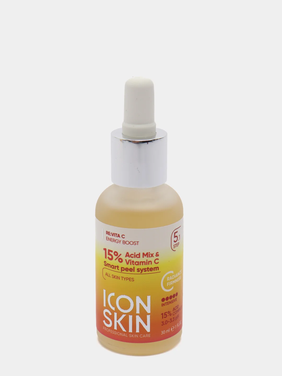 ICON SKIN Пилинг для лица 15% с витамином С, 30 мл