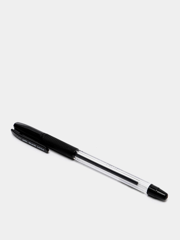 Ручка шариковая Pilot BPS-GP, резиновый упор, масляная основа, стержень черный, 0,7 мм