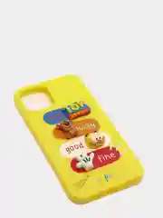 Желтый чехол на iPhone