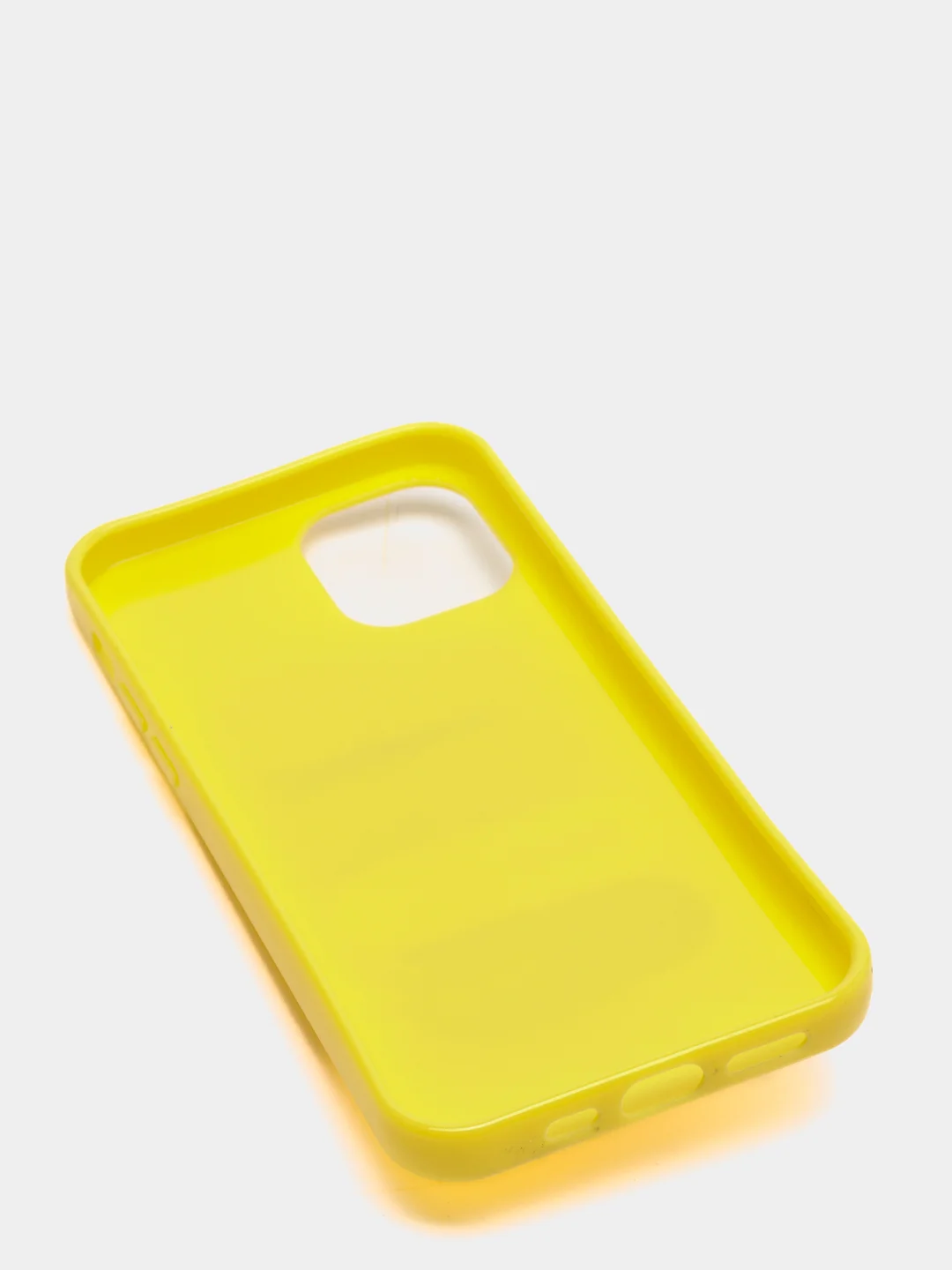 Желтый чехол на iPhone