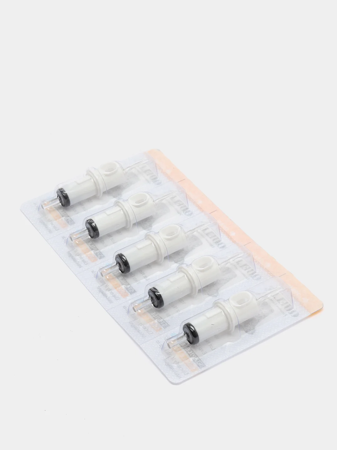 КАРТРИДЖИ ДЛЯ ТАТУ, МОДУЛИ ДЛЯ ТАТУАЖА, ТАТУ КАРТРИДЖИ QUELLE ROUND LINER, 5 ШТ/ 1 БЛИСТЕР