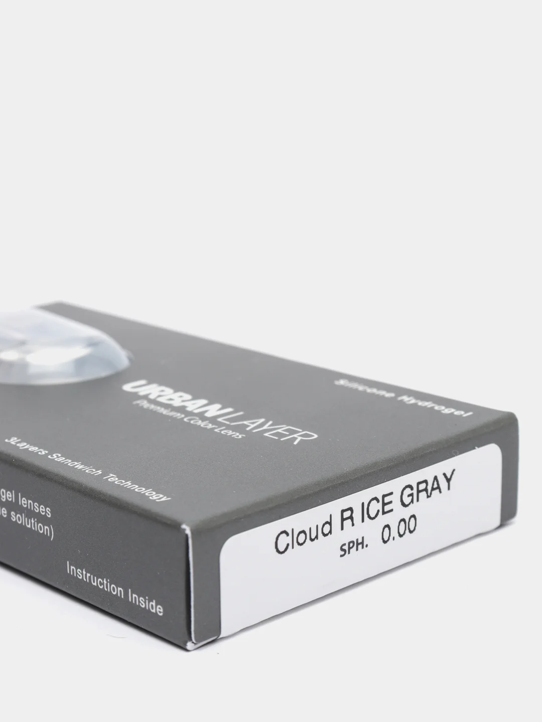 Цветные линзы Cloud R Ice Gray, серые
