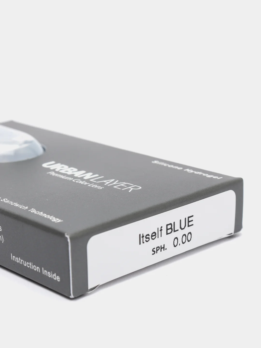Цветные линзы голубые Itself Blue
