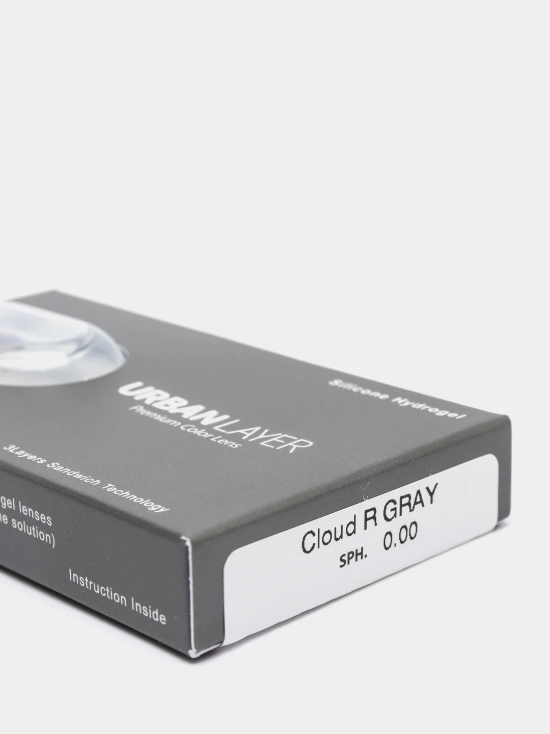 Цветные линзы серые Cloud R Gray