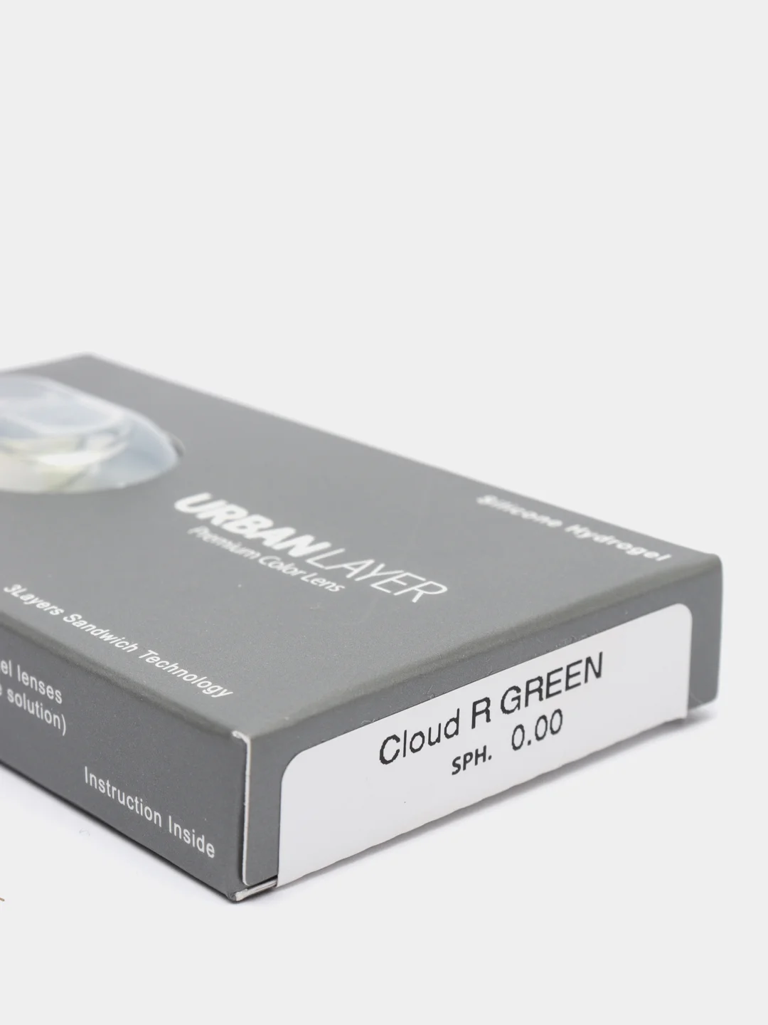 Цветные линзы зеленые Cloud R Green