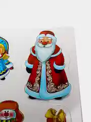 Белый набор новогодних магнитов