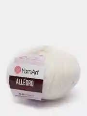 Белый пряжа YarnArt  ALLEGRO