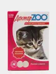 Лакомство для кошек "Здоровый котенок" (120 таб.), Доктор Зоо