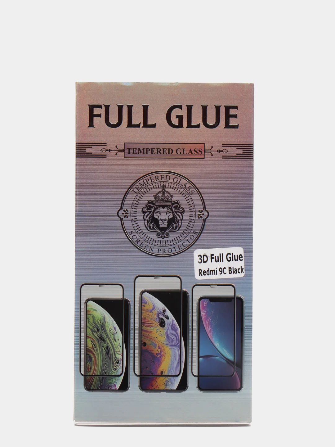 Защитное стекло Full Glue 9H 3D для Xiaomi Redmi 7A, 9, 9C, mi 10, Note 8/8 Pro/8T/9/9 Pro
