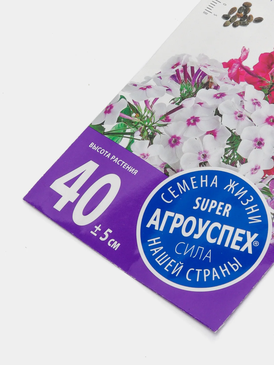Семена цветов Флокс, крупноцветковая смесь, О, 0,2 г