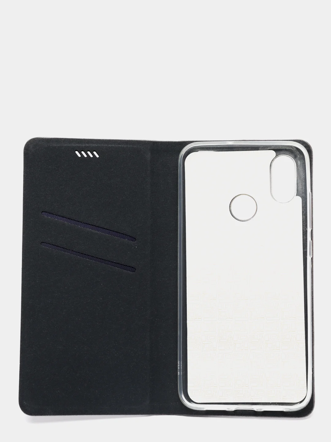 Серый чехол-книжка для Xiaomi Mi5/Mi5C/Mi5S/Mi6 Plus/S2/6 Pro/8/8A/Note8/Mi A3/X3/Mi9 SE/Mi9T