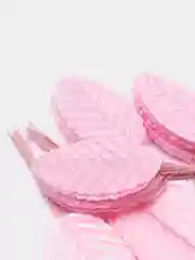 Розовый листья искусственные на проволоке