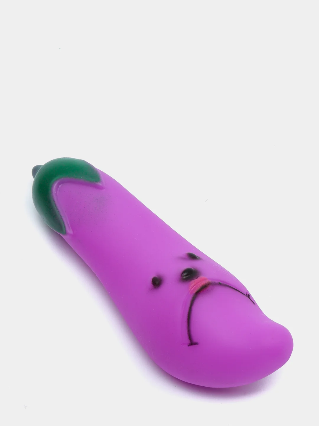 Игрушка пищащая "Баклажан" для собак, 13,5 см