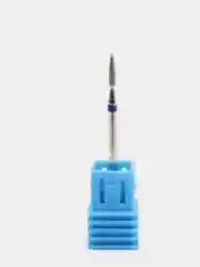 Фреза алмазная для маникюра Пламя, средняя зернистость, 1,2x8 мм