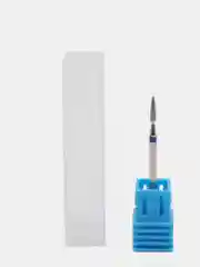 Фреза алмазная для маникюра Пламя, средняя зернистость, 1,2x8 мм