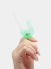 Лайм светящаяся LED игрушка "Павлин"