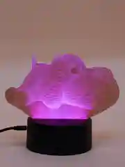 Белый светодиодный 3D ночник