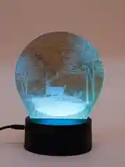 Бежевый меланж светодиодный 3D ночник