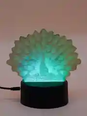 Небесно-голубой светодиодный 3D ночник