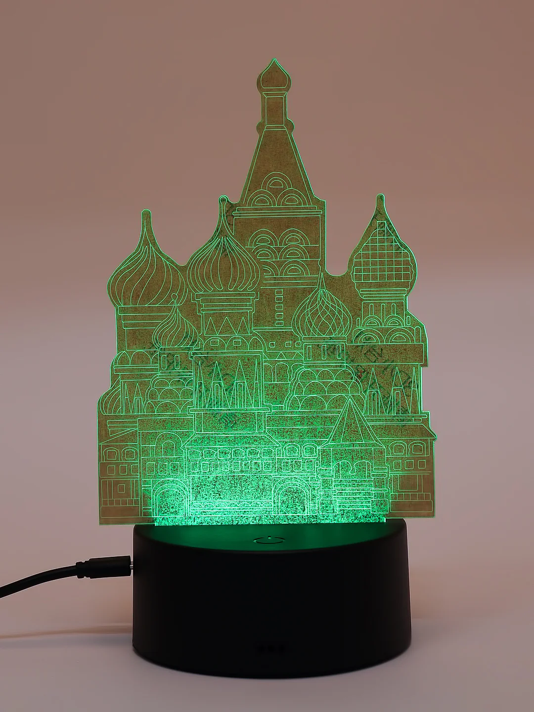 Ледяной светодиодный 3D ночник