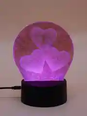 Прозрачный светодиодный 3D ночник