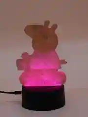 Бежевый светодиодный 3D ночник
