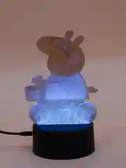Бежевый светодиодный 3D ночник
