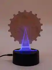 Алый светодиодный 3D ночник