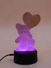 Бронзовый светодиодный 3D ночник