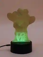 Горчичный светодиодный 3D ночник