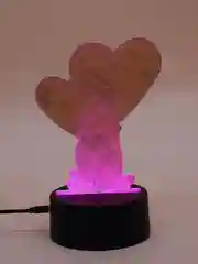 Желтый светодиодный 3D ночник