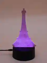 Золотой светодиодный 3D ночник