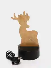 Угольный светодиодный 3D ночник