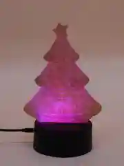 Молочный светодиодный 3D ночник