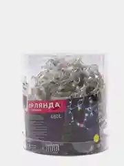 Желтый гирлянда штора занавес/Светодиодная/Новогодняя/Белый-Жёлтый/Размер: 1.5х1.5, 2х2, 3х2, 3х3