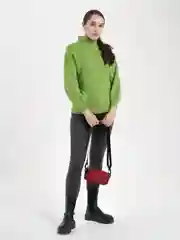 Красный сумка через плечо, женская кожаная