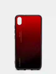 Красный градиентный чехол из закалённого стекла для Xiaomi Redmi 7A,8A,6A,8,Note 8,7,8T,10,K20,9T