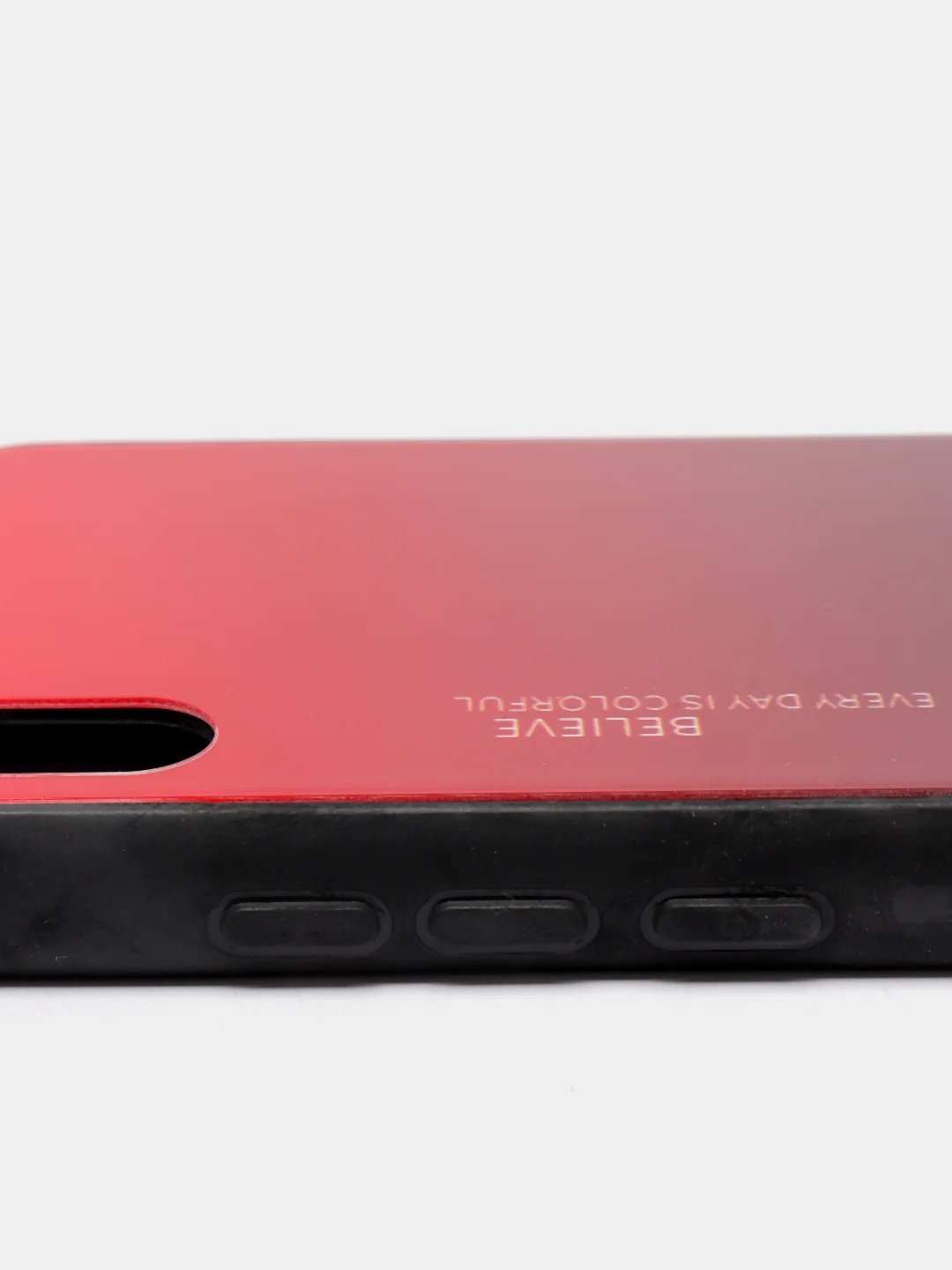 Красный градиентный чехол из закалённого стекла для Xiaomi Redmi 7A,8A,6A,8,Note 8,7,8T,10,K20,9T