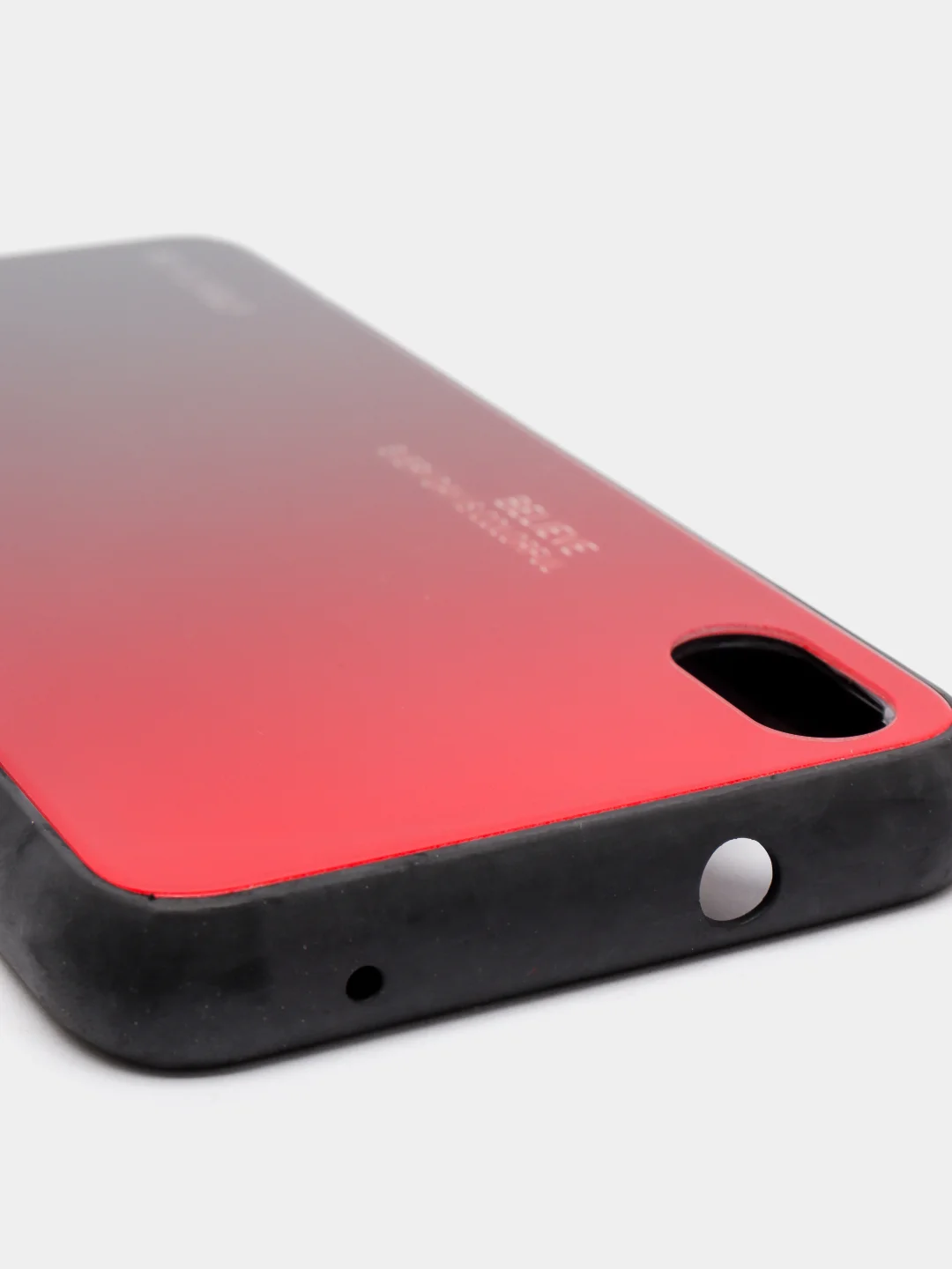 Красный градиентный чехол из закалённого стекла для Xiaomi Redmi 7A,8A,6A,8,Note 8,7,8T,10,K20,9T